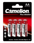 Элемент питания алкалиновый AA/LR6 1.5В Plus Alkaline LR6-BP4 (блист.4шт) Camelion 7370 - Интернет-магазин СМАРТЛАЙФ