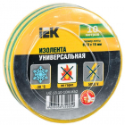 Изолента ПВХ 0.13х15мм (рул.10м) желт./зел. IEK UIZ-13-10-10M-K52 - smartlife-ural.ru – Екатеринбург