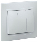 Выключатель 3-кл. СП Кварта 10А IP20 ВС10-3-0-КБ бел. GENERICA EVK30-K01-10-DM - smartlife-ural.ru – Екатеринбург