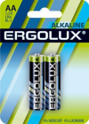 Элемент питания алкалиновый AA/LR6 1.5В Alkaline BL-2 (блист.2шт) Ergolux 11747 - Интернет-магазин СМАРТЛАЙФ