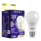 Лампа светодиодная 10Вт А60 3000К Е27 176-264В TOKOV ELECTRIC TKE-A60-E27-10-3K - Интернет-магазин СМАРТЛАЙФ