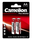 Элемент питания алкалиновый AA/LR6 1.5В Plus Alkaline LR6-BP2 BL-2 (блист.2шт) Camelion 1652 - Интернет-магазин СМАРТЛАЙФ