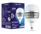 Лампа светодиодная 80Вт HP 6500К Е40/Е27 176-264В TOKOV ELECTRIC TKE-HP-E40/E27-80-6.5K - Интернет-магазин СМАРТЛАЙФ