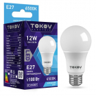 Лампа светодиодная 12Вт А60 6500К Е27 176-264В TOKOV ELECTRIC TKE-A60-E27-12-6.5K - Интернет-магазин СМАРТЛАЙФ