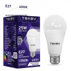 Лампа светодиодная 25Вт А60 4000К Е27 176-264В TOKOV ELECTRIC TKE-A60-E27-25-4K - Интернет-магазин СМАРТЛАЙФ