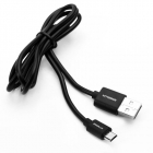 Кабель USB Micro USB 2А 1м зарядка + передача данных черн. (пакет) ERGOLUX 15088 - Интернет-магазин СМАРТЛАЙФ