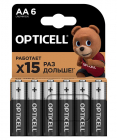 Элемент питания алкалиновый AA/LR6 (блист. 6шт) Basic Opticell 5051006 - Интернет-магазин СМАРТЛАЙФ