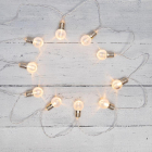 Гирлянда светодиодная "Лампочки" 1.5м 10LED тепл. бел. 0.1Вт IP20 провод ПВХ прозр. элементы питания 2хAA (не в компл.) Neon-Night 304-015 - smartlife-ural.ru – Екатеринбург