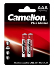 Элемент питания алкалиновый AAA/LR03 1.5В Plus Alkaline LR03-BP2 BL-2 (блист.2шт) Camelion 1651 - Интернет-магазин СМАРТЛАЙФ