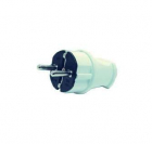 Вилка электрич. с заземл. 16А 220В бел. Makel 10002 - smartlife-ural.ru – Екатеринбург