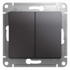 Выключатель 2-кл. СП Glossa 10А IP20 (сх. 5) 10AX механизм графит SE GSL001351 - smartlife-ural.ru – Екатеринбург