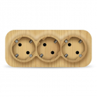 Розетка 3-м ОП 16А IP20 с заземл. сосна IONICH 1440 - smartlife-ural.ru – Екатеринбург