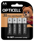 Элемент питания алкалиновый AA/LR6 (блист. 4шт) Basic Opticell 5051001 - Интернет-магазин СМАРТЛАЙФ