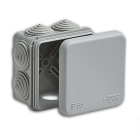 Коробка распределительная ОП 70х70х40мм 7 вводов IP55 сер. Ruvinil 67030 - smartlife-ural.ru – Екатеринбург