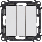 Выключатель 3-кл. СП Valena Life 10А IP20 250В 10AX с лицев. панелью винтов. зажимы механизм бел. Leg 752403 - smartlife-ural.ru – Екатеринбург