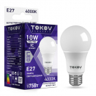 Лампа светодиодная 10Вт А60 4000К Е27 176-264В TOKOV ELECTRIC TKE-A60-E27-10-4K - Интернет-магазин СМАРТЛАЙФ