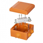 Коробка ответвительная FS 100х100х50мм 5р 450В 20А 10кв.мм с каб. вводами и клеммн. IP55 пластик. DKC FSB11510 - smartlife-ural.ru – Екатеринбург