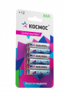 Элемент питания алкалиновый AAA/LR03 BP-12 (блист.12шт) КОСМОС KOCLR03BL12 - Интернет-магазин СМАРТЛАЙФ