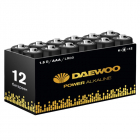 Элемент питания алкалиновый AAA/LR03 1.5В Power Alkaline Pack-12 (уп.12шт) DAEWOO 5042100 - Интернет-магазин СМАРТЛАЙФ