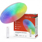 Светильник светодиодный COMFORT FROST-RGB 75Вт 230В 3000-6500К 4400лм 495х85мм с пультом ДУ IN HOME 4690612044644 - Интернет-магазин СМАРТЛАЙФ