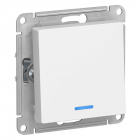 Выключатель 1-кл. СП AtlasDesign 10А IP20 (сх. 1а) 10AX с подсветкой механизм бел. SE ATN000113 - smartlife-ural.ru – Екатеринбург