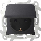 Розетка 1-м СП Simon 24 16А IP44 2P+E Push&Go механизм графит Simon 2420448-038 - smartlife-ural.ru – Екатеринбург