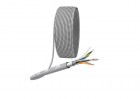 Кабель витая пара F/UTP кат.5E 4х2х24AWG solid CCA PVC Simple сер. (м) Эра Б0044440 - Интернет-магазин СМАРТЛАЙФ