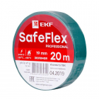 Изолента ПВХ 19мм (рул.20м) зел. SafeFlex EKF plc-iz-sf-g - Интернет-магазин СМАРТЛАЙФ