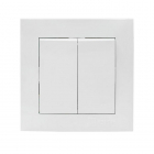 Выключатель 2-кл. СП Валенсия 10А IP20 бел. PROxima EKF EWV10-023-10 - smartlife-ural.ru – Екатеринбург