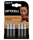 Элемент питания алкалиновый AAA/LR03 (блист. 6шт) Basic Opticell 5051007 - Интернет-магазин СМАРТЛАЙФ