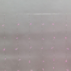 Гирлянда светодиодная "Светодиодный Дождь" 3х2м LED роз. 12Вт 230В IP20 свечение с динамикой прозр. провод Neon-Night 235-097 - smartlife-ural.ru – Екатеринбург