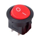 Выключатель клавишный круглый 250В 6А (2с) ON-OFF красн. (RWB-213 SC-214 MRS-102-8) Rexant 36-2560 - smartlife-ural.ru – Екатеринбург