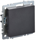 Выключатель проходной 1-кл. СП BRITE ВС10-1-6-БрЧ 10А механизм черн. IEK BR-V12-0-10-K02 - smartlife-ural.ru – Екатеринбург