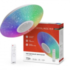 Светильник светодиодный COMFORT CRYSTAL-MUSIC-RGB 75Вт 230В 3000-6500К 6000лм 505х125мм с пультом ДУ IN HOME 4690612044569 - Интернет-магазин СМАРТЛАЙФ