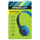 Наушники накладные с микрофоном беспроводные ELX-BTHP01-C06 FM MP3 коробка син. ERGOLUX 15357 - Интернет-магазин СМАРТЛАЙФ