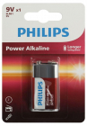 Элемент питания алкалиновый "крона" 6LR61 9В Power (блист. 1шт) Philips Б0062717 - Интернет-магазин СМАРТЛАЙФ