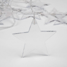 Гирлянда светодиодная "Айсикл" (бахрома) "Звезды" 1.5х0.6м 10LED тепл. бел. 0.51Вт IP20 провод прозр. Neon-Night 303-030 - smartlife-ural.ru – Екатеринбург