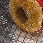 Щетка чашечная для УШМ витая латунированная проволока 125мм М14 Kranz KR-91-1210 - smartlife-ural.ru – Екатеринбург