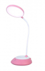 Светильник светодиодный настольный UF-744 C14 6Вт CCT диммир. розов. Ultraflash 14471 - smartlife-ural.ru – Екатеринбург