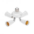 Разветвитель цокольный E27-4хE27 поворот. цоколь бел. Rexant 11-8864 - smartlife-ural.ru – Екатеринбург