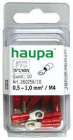 Наконечник кабельный кольцевой изолированный (НКИ) 0.5-1 M4 (уп.10шт) HAUPA 260256/10 - smartlife-ural.ru – Екатеринбург