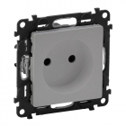 Розетка 1-м СП Valena Life 16А IP20 250В 2P защ. шторки безвинтов. клеммы с лицев. панелью механизм алюм. Leg 753616 - smartlife-ural.ru – Екатеринбург