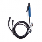 Комплект сварочных проводов КГ 1х25 с электрододержателем с клеммой для подключения к массе вилка СКР 35-50 3м Rexant 16-0777 - smartlife-ural.ru – Екатеринбург