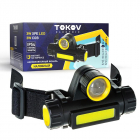 Фонарь налобный аккумуляторный 1200мА.ч 82х55х38мм TOKOV ELECTRIC TKE-NF-A-02 - smartlife-ural.ru – Екатеринбург