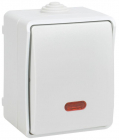 Выключатель проходной 1-кл. ОП Форс IP54 ВС20-1-1-ФБ с индикацией бел. IEK EVS11-K01-10-54-DC - smartlife-ural.ru – Екатеринбург