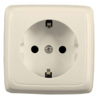 Розетка 1-м ОП Альфа 16А IP20 250В с заземл. защ. шторки с изолир. пластиной сл. кость HEGEL РА16-114-01 - smartlife-ural.ru – Екатеринбург