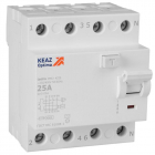 Выключатель дифференциального тока (УЗО) 4п 25А 30мА тип AC 4.5кА OptiDin DM63-4225 УХЛ4 КЭАЗ 343891 - smartlife-ural.ru – Екатеринбург