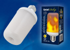 Лампа светодиодная LED-L60-6W-FLAME-E27-FR PLD01WH 6Вт матовая E27 декоративная (упак. картон) Uniel UL-00003360 - smartlife-ural.ru – Екатеринбург
