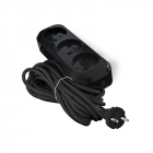 Удлинитель 3х5м без заземл. 10А IP20 Е-202 ПВС 2х0.75 АБС-пластик черн. UNIVersal 2166 - smartlife-ural.ru – Екатеринбург