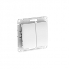 Выключатель 2-кл. Glossa (сх. 5) 10AX быстрозажим. клем. механизм бел. SE GSL000151S - smartlife-ural.ru – Екатеринбург